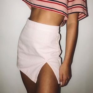 shop bop skirt with slit